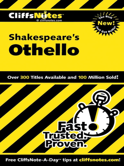 Title details for CliffsNotes on Shakespeare's Othello by Helen McCulloch - Available